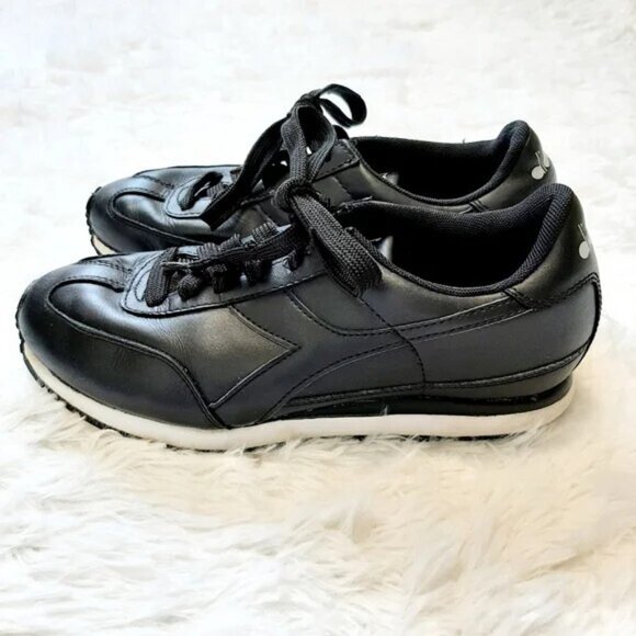 DIADORA KOALA LEATHER RUNNING SHOES SIZE 6.5 Youth or 8.5 Women's - Picture 2 of 6
